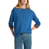 Maglia donna con scollo a barchetta