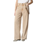 Jeans donna  con corda gioiello