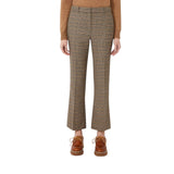 Pantalone donna in batavia di lana