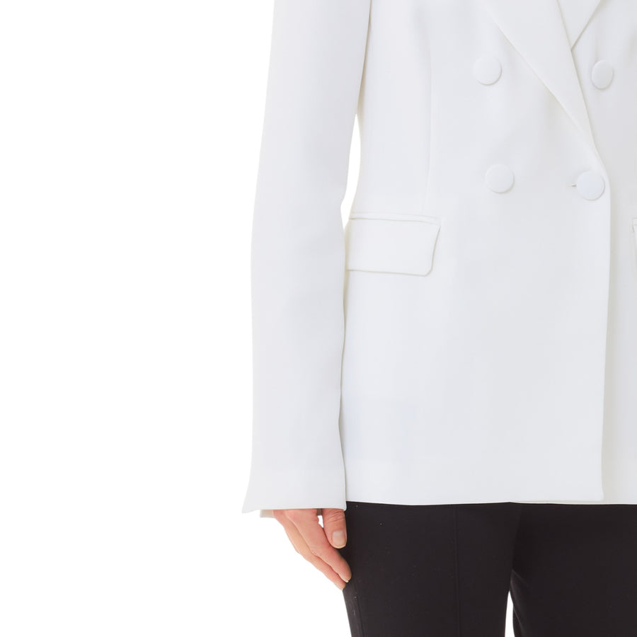 Blazer donna in cady crêpe