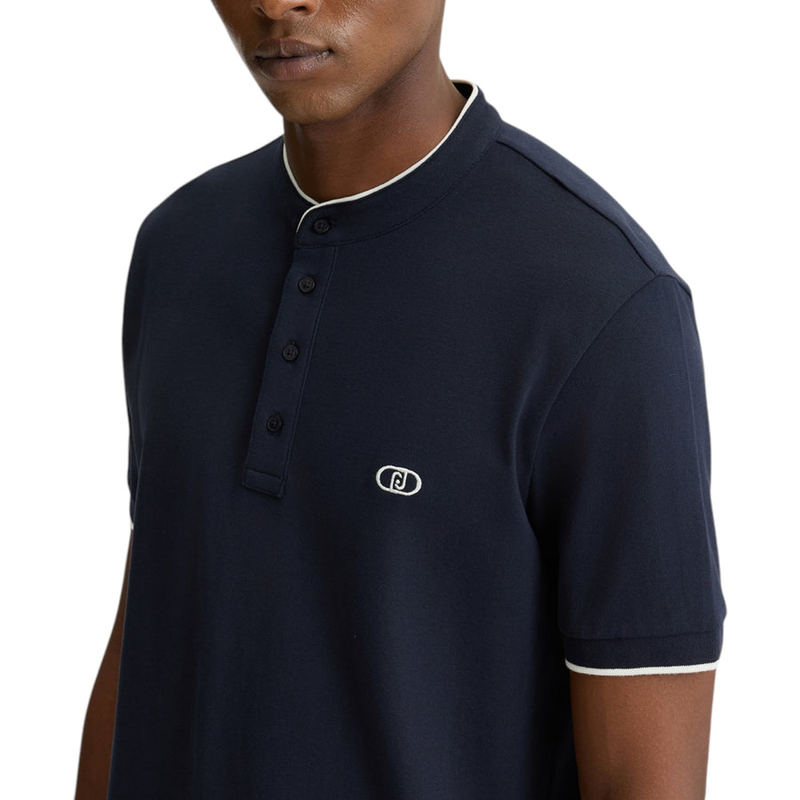 T-shirt uomo con bottoni