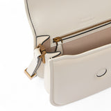 Borsa a spalla piccola squadrata Love Bag Box in nappa