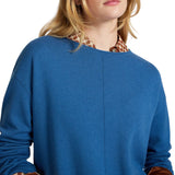 Maglia donna con scollo a barchetta