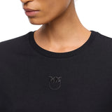 T-shirt donna con logo Love Birds