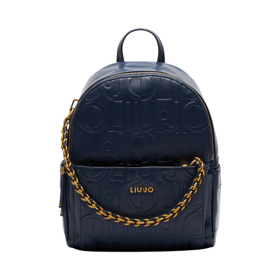 Zaino donna con logo e catena