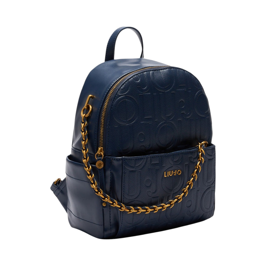 Zaino donna con logo e catena