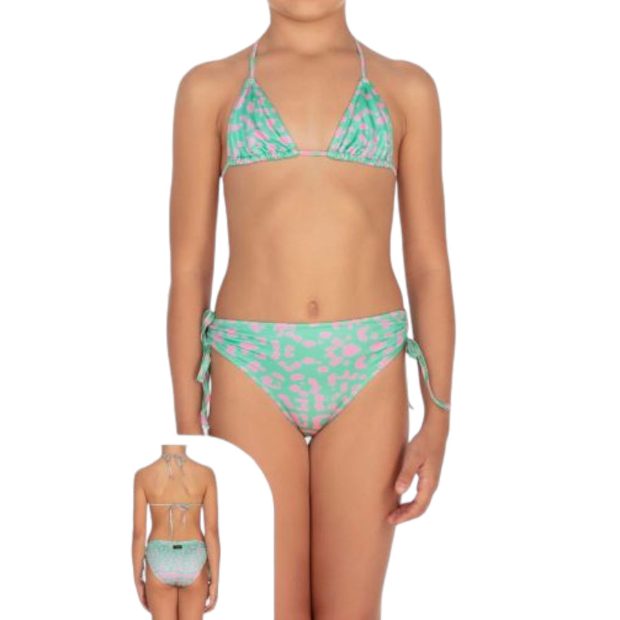 Bikini triangolo con slip fisso  bimba