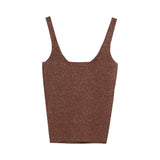 Top donna in maglia