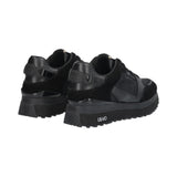 Sneakers donna platform in pelle