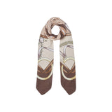 Foulard donna grande con stampa