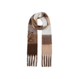 Sciarpa donna check garzata