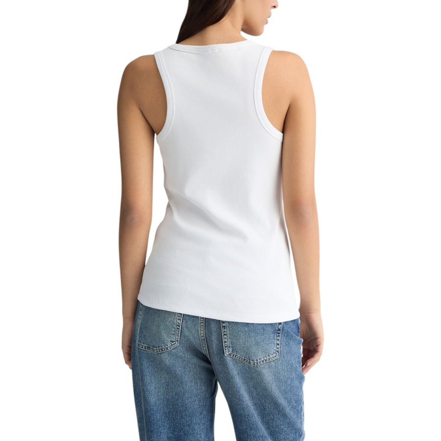 Canotta donna in cotone con logo