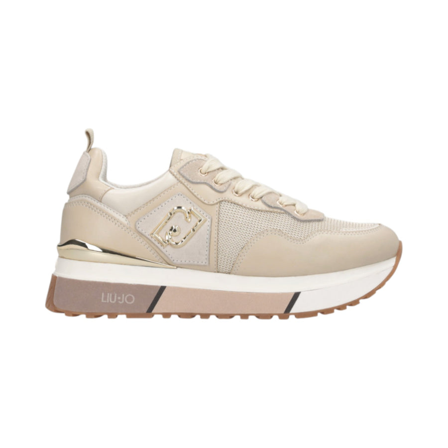Sneakers donna in pelle e mesh