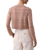 Cardigan donna traforato