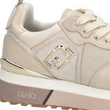 Sneakers donna in pelle e mesh
