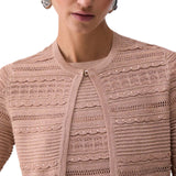 Cardigan donna traforato
