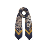 Foulard donna grande con stampa