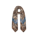 Foulard donna grande con stampa