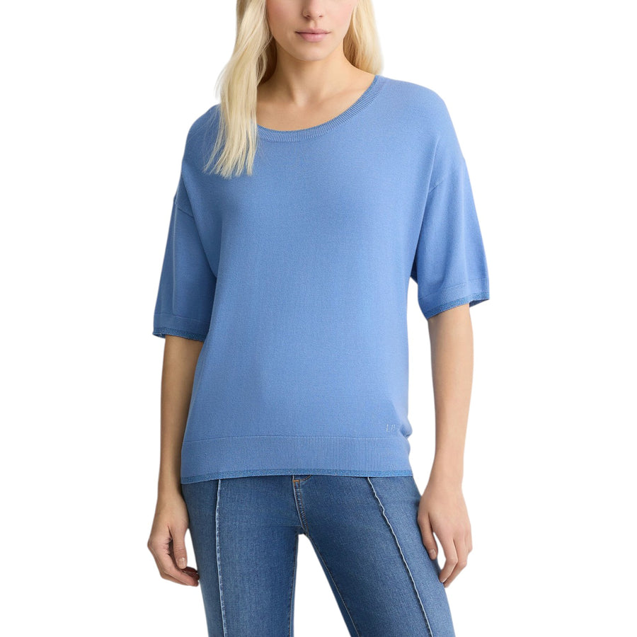 T-shirt donna in maglia