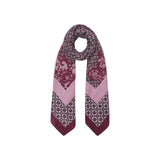 Foulard donna grande con stampa