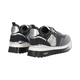 Sneakers donna platform full strass