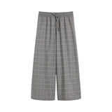 Pantalone donna in lana Principe di Galles