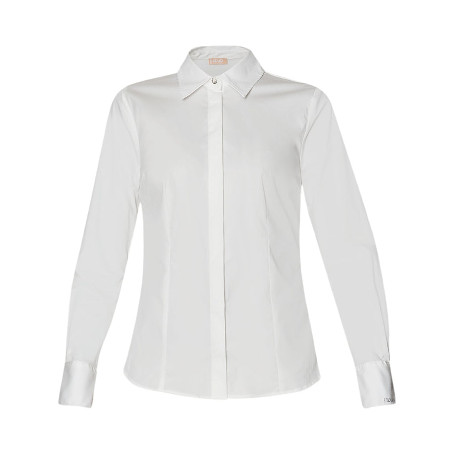 Camicia donna in popeline