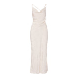 Abito donna lungo jacquard