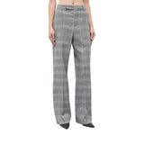 Pantaloni donna sartoriali check