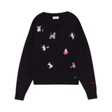 Maglia donna con ricami