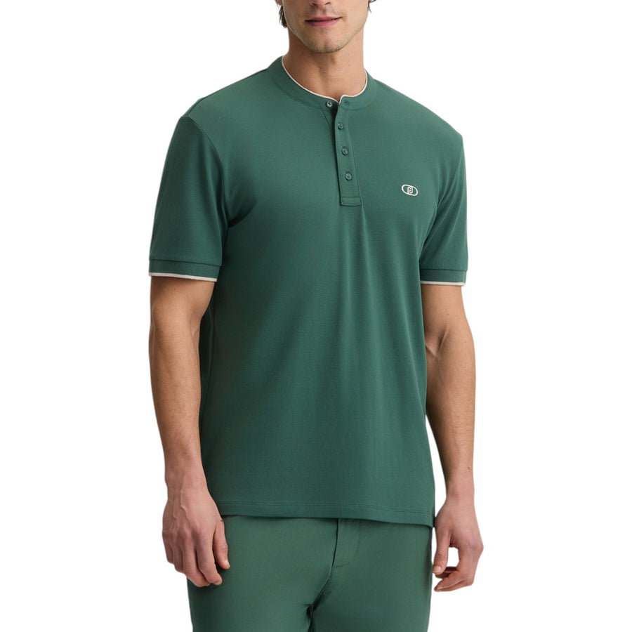 T-shirt uomo con bottoni