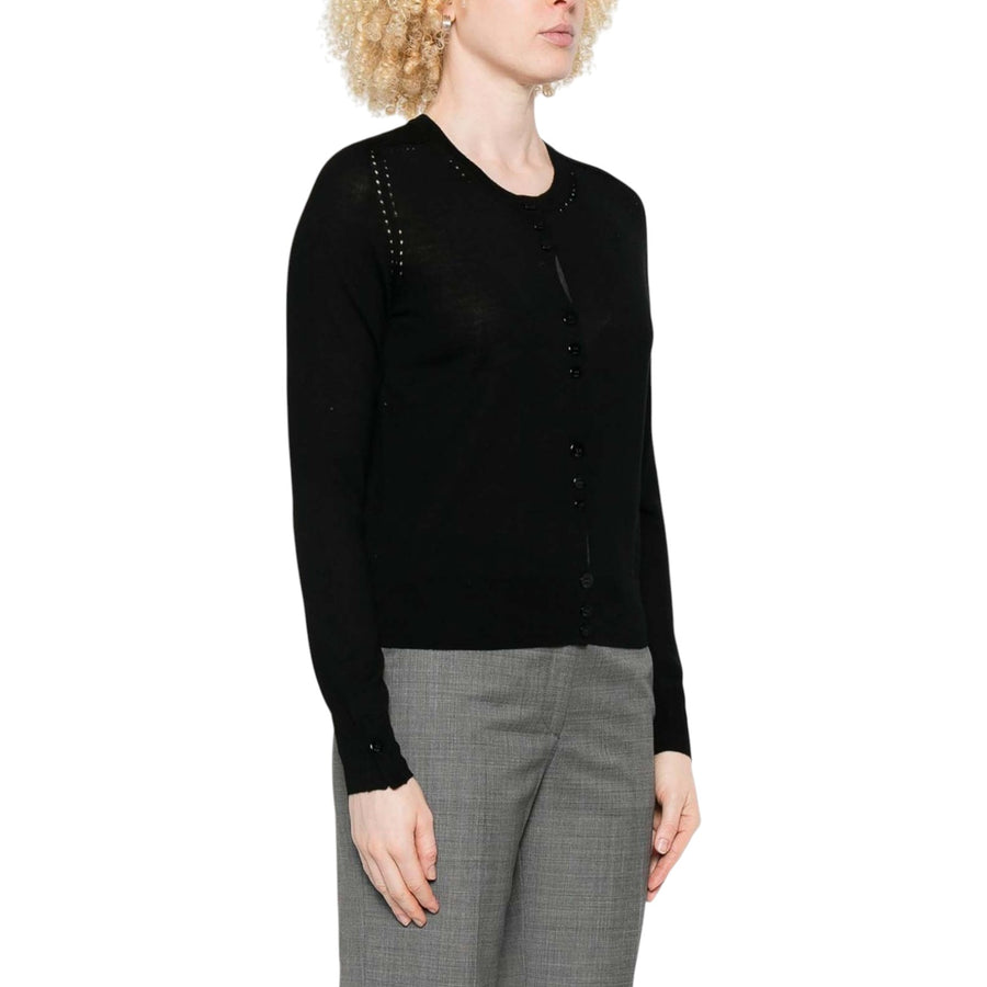 Cardigan donna con bottoni