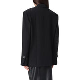 Blazer donna monopetto Pinko in crêpe