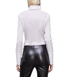 Camicia donna slim fit in popeline