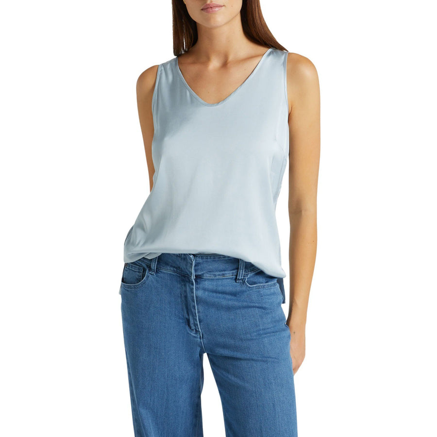 Top donna in raso stretch