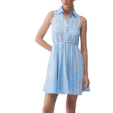 Abito donna corto in vichy