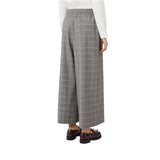 Pantalone donna in lana Principe di Galles