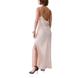 Abito donna lungo jacquard