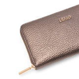 Portafoglio donna grande zip around