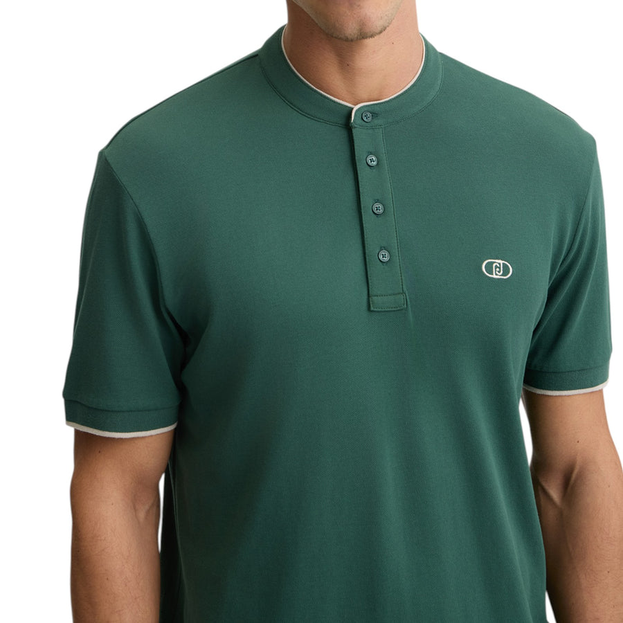 T-shirt uomo con bottoni
