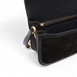 Borsa donna a spalla piccola Mini Love Bag Box in pelle scamosciata