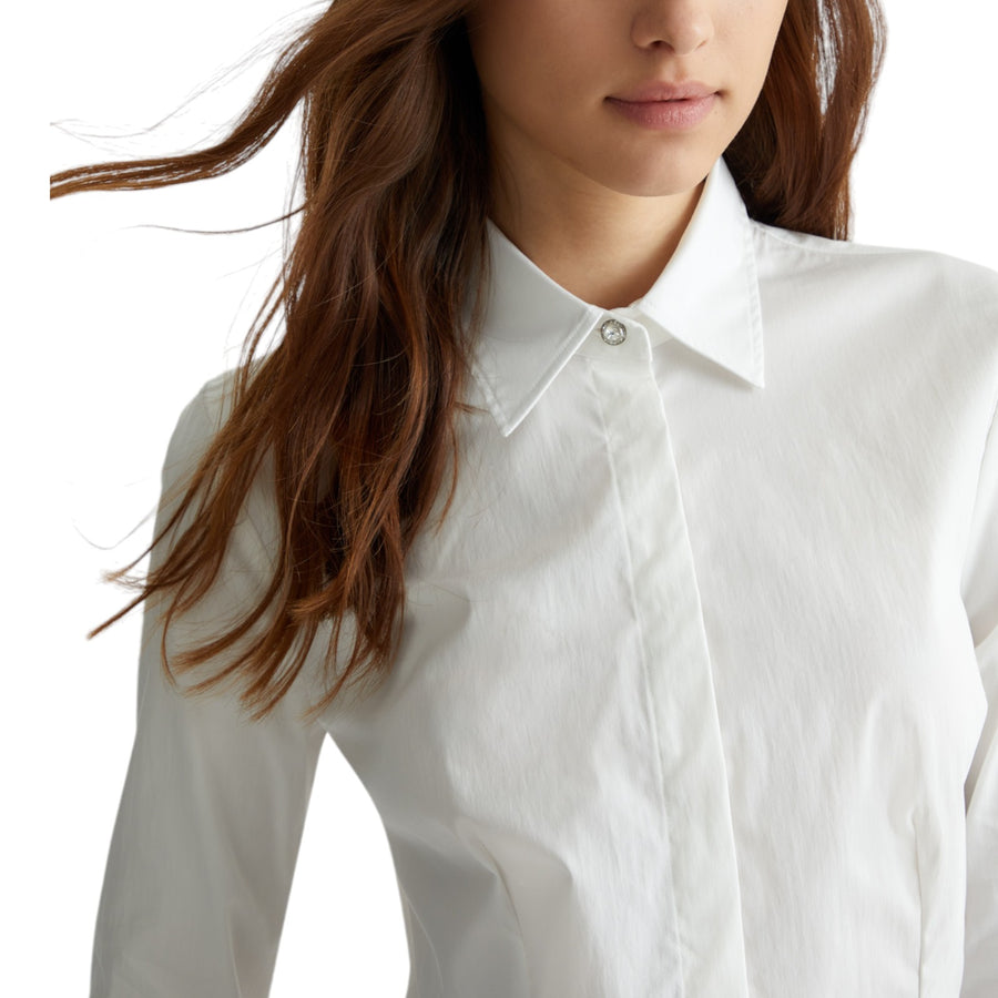 Camicia donna in popeline