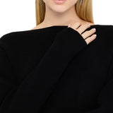 Maglia donna in lana e cashmere