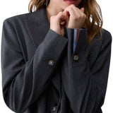 Blazer donna in flanella