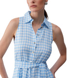 Abito donna corto in vichy