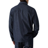 Overshirt uomo in denim