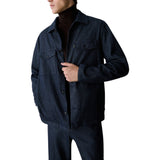 Overshirt uomo in denim