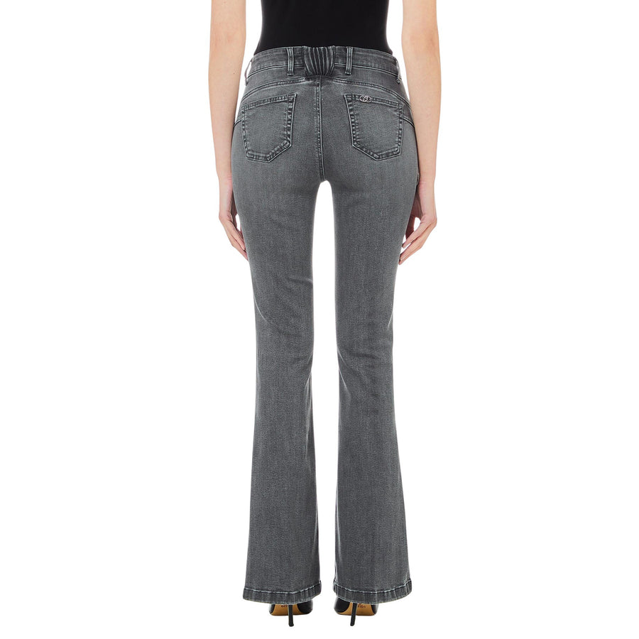 Jeans donna flare stretch