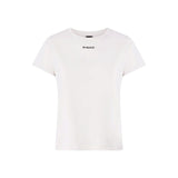 T-shirt donna con logo PINKO
