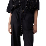 Pantaloni donna a vita alta